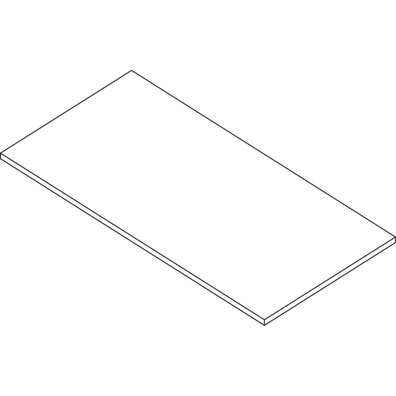 Alera Reversible Laminate Table Top, Rectangular, 71.5 x 29.5, Medium Cherry/Mahogany