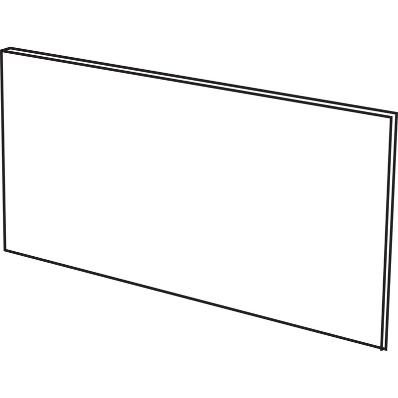 Alera Tackboard For Alera Valencia Series Storage Hutch, 43.13w x 0.5d x 14h, Charcoal