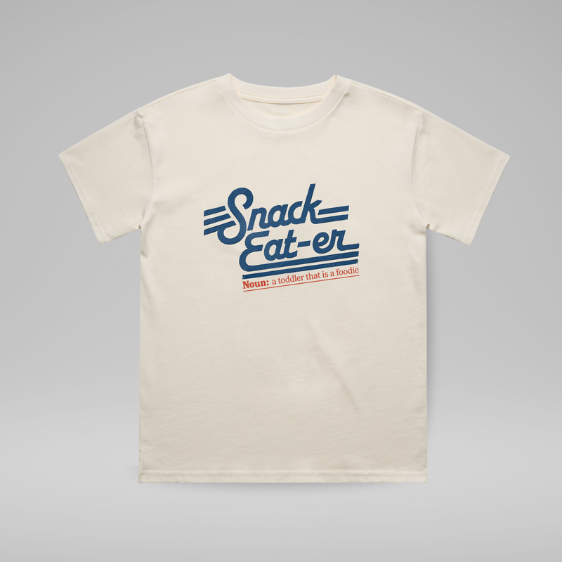 SNACK EAT-ER TEE - VINTAGE CREAM