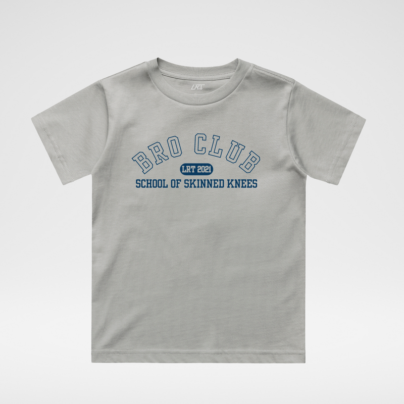 BRO CLUB TEE - ASH