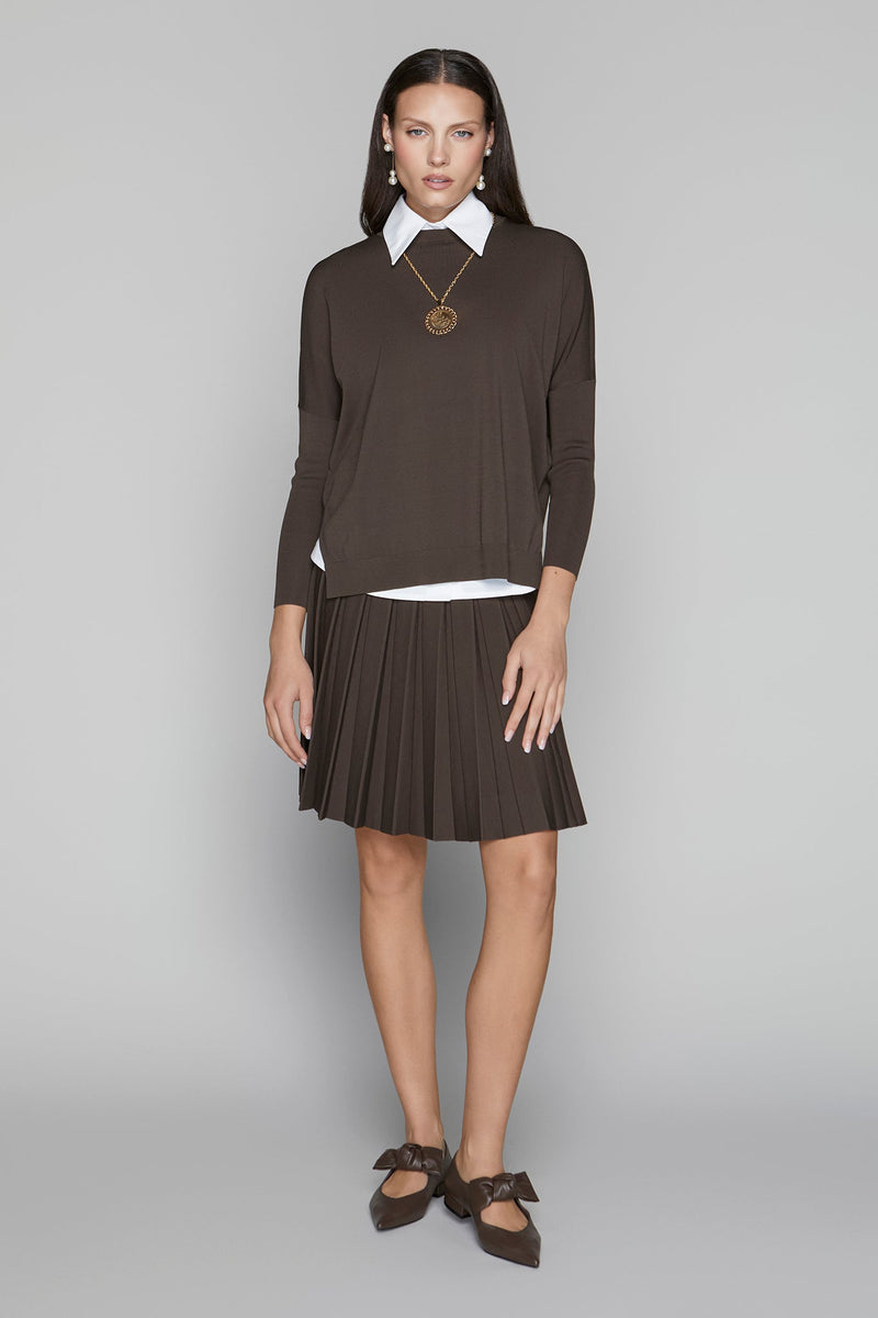 Infinity Skirt in Cocoa