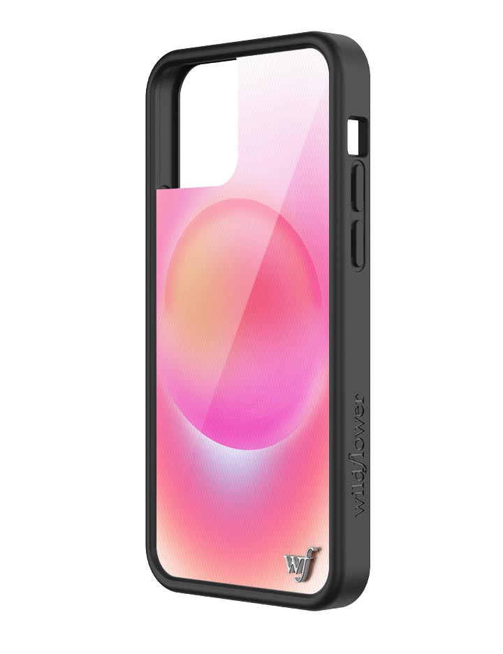 Hot Pink Aura iPhone Case