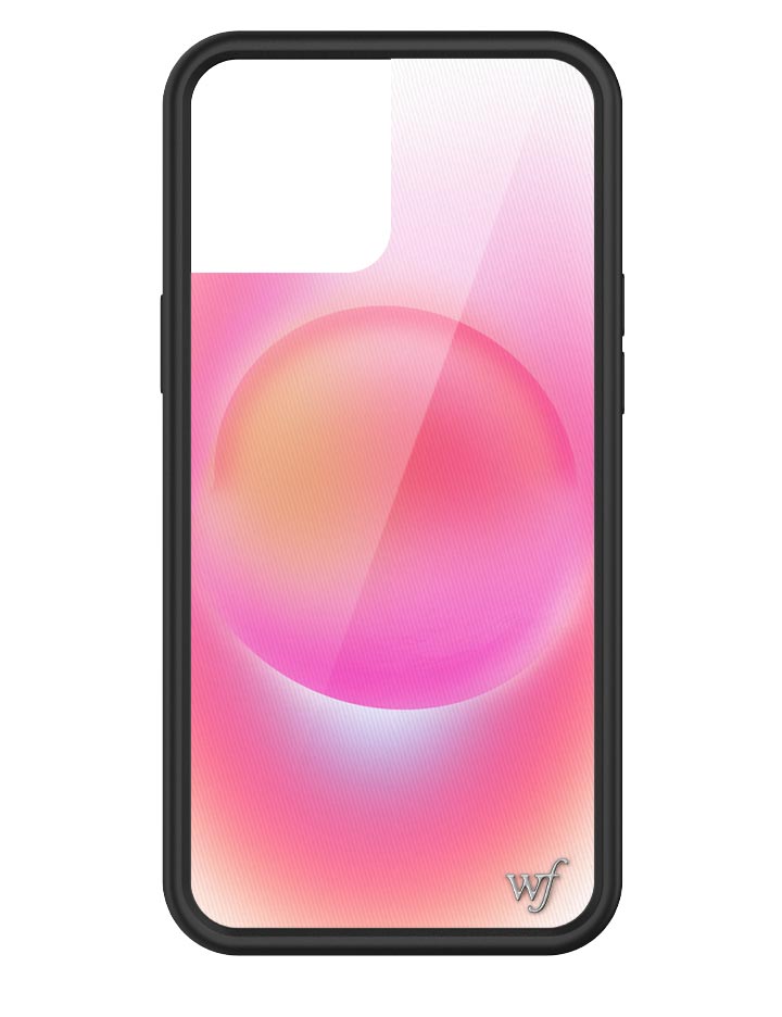 Hot Pink Aura iPhone Case
