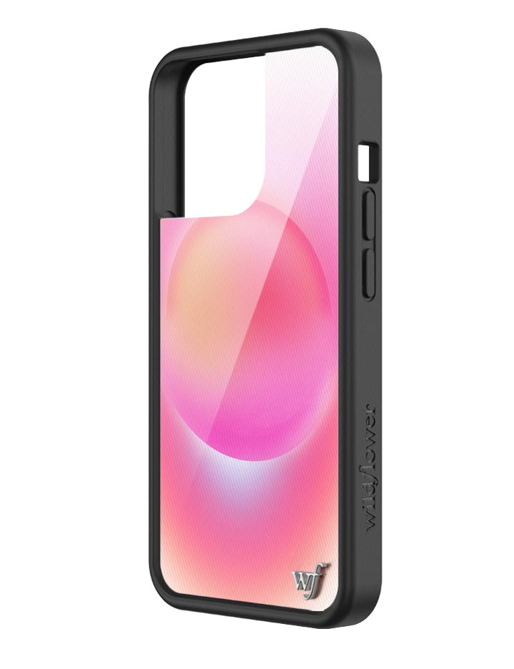 Hot Pink Aura iPhone Case