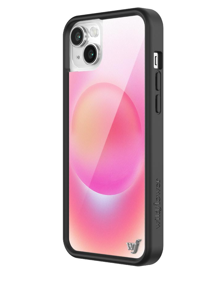 Hot Pink Aura iPhone Case