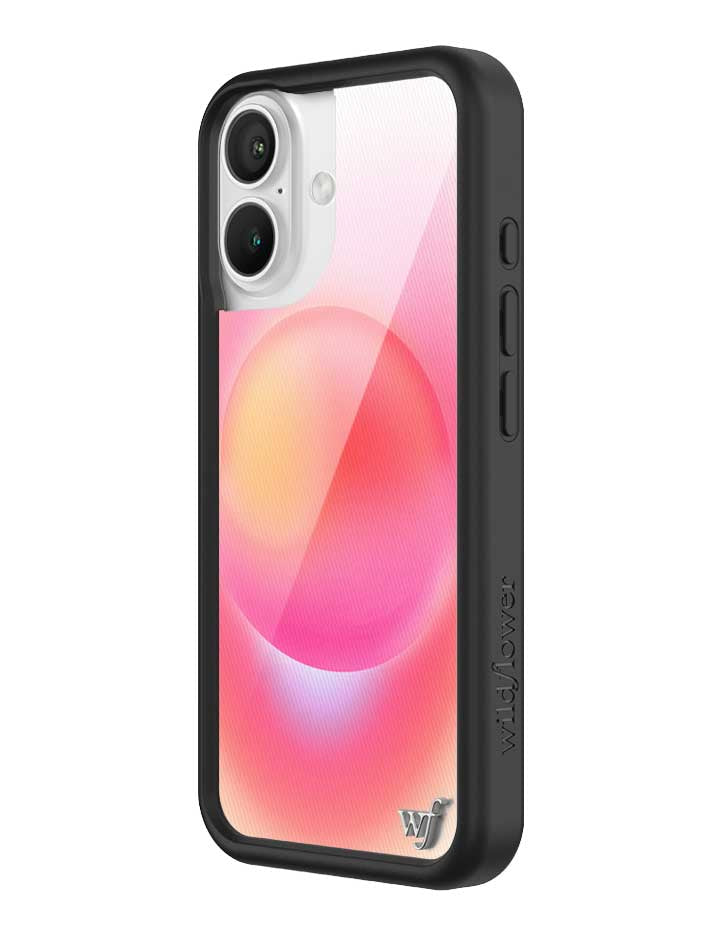 Hot Pink Aura iPhone Case