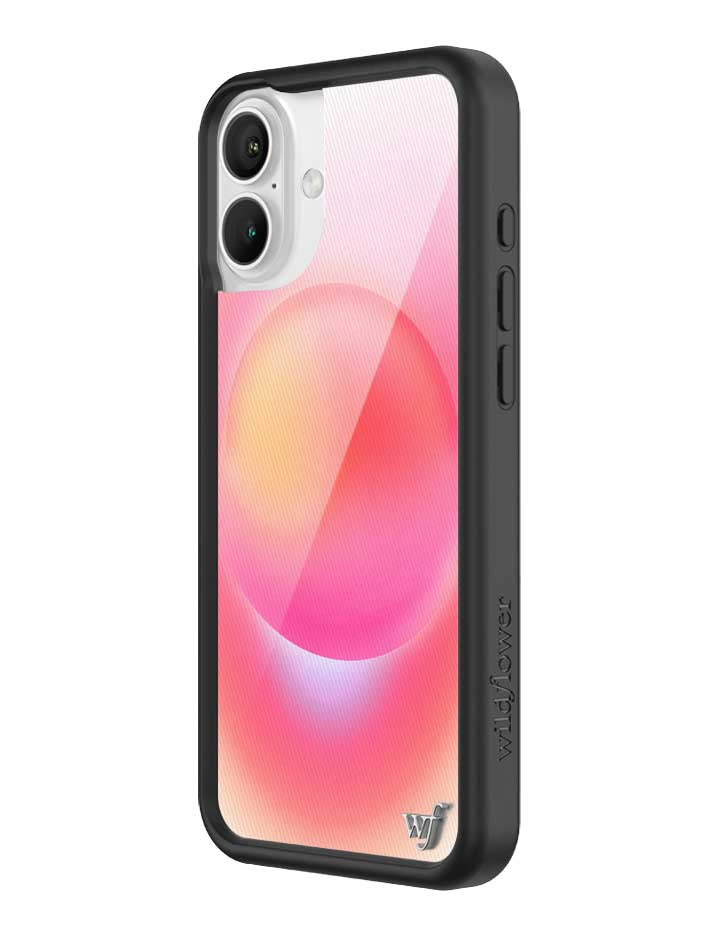 Hot Pink Aura iPhone Case