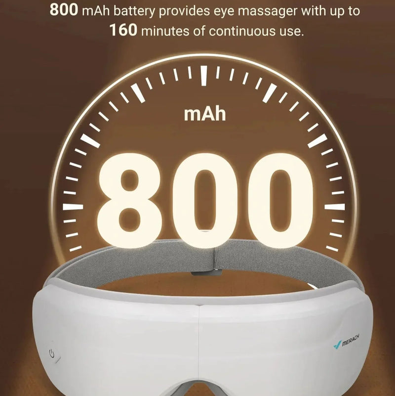 Heated Eye Massager with Air Compression