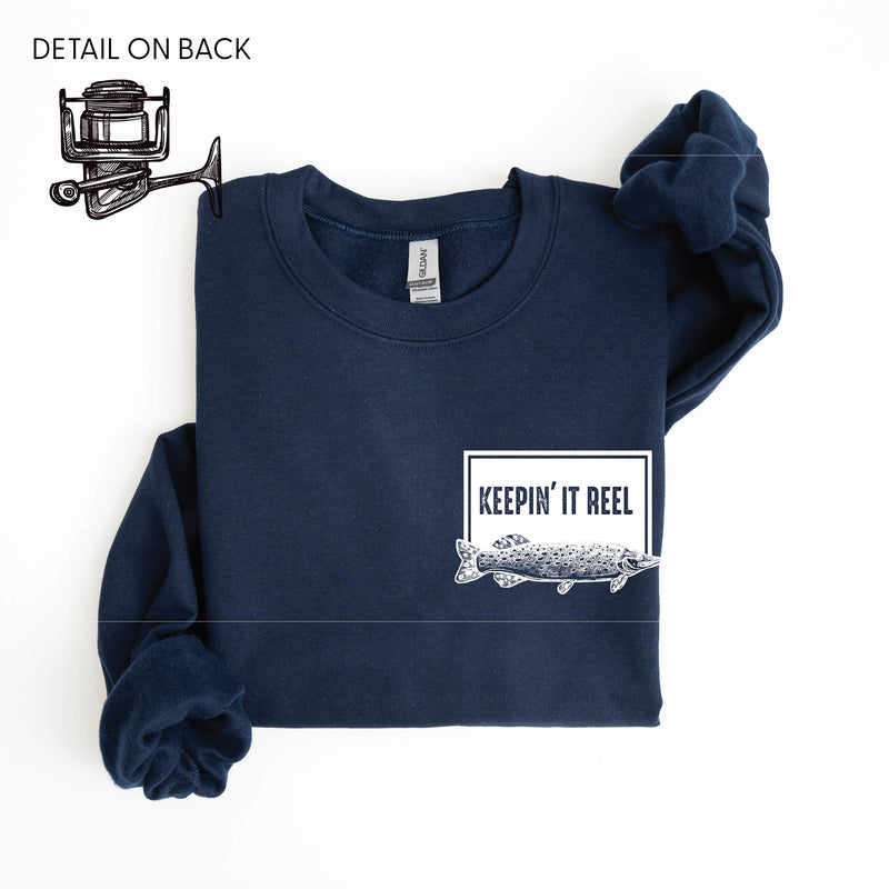 Keepin' It Reel - Fishing Reel (pf&b) - BASIC Fleece