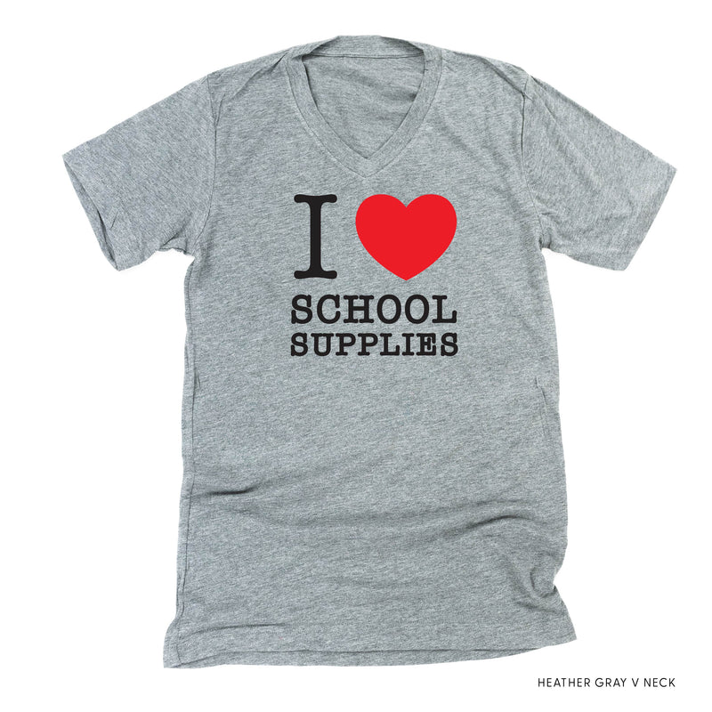 I ♥ School Supplies - Unisex Tee