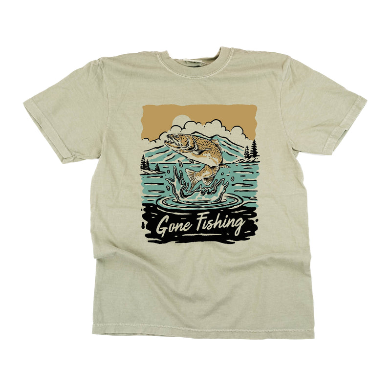 Gone Fishing - Comfort Colors Tee