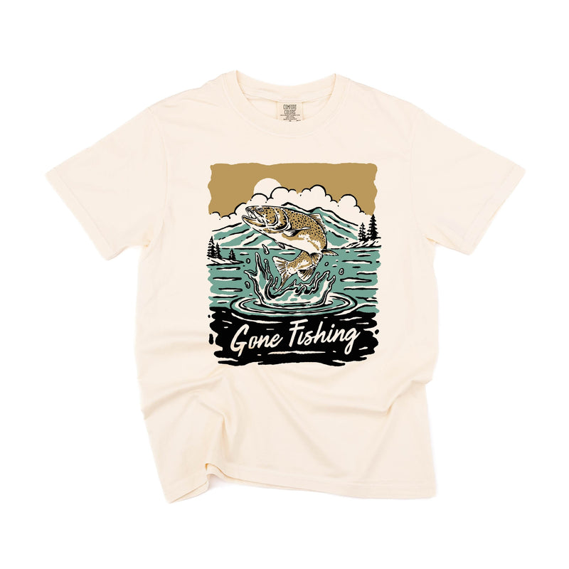 Gone Fishing - Comfort Colors Tee