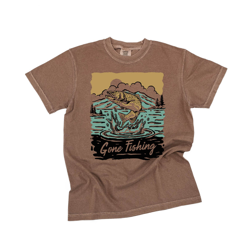 Gone Fishing - Comfort Colors Tee