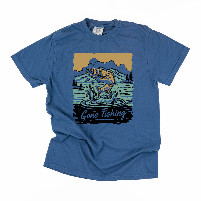 Gone Fishing - Comfort Colors Tee