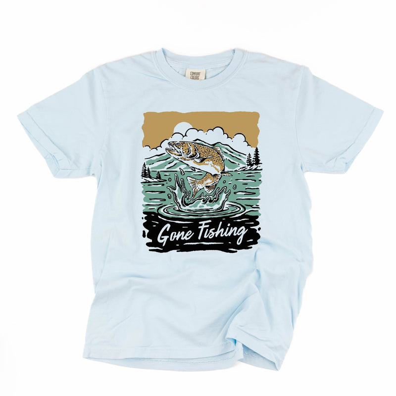 Gone Fishing - Comfort Colors Tee