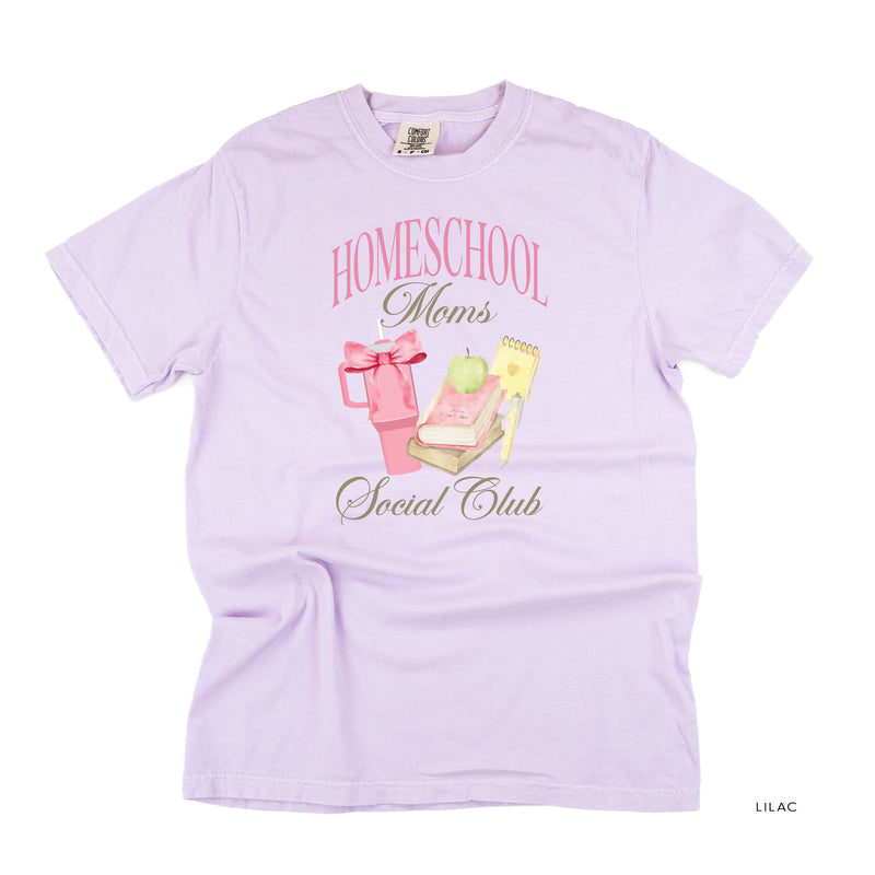 Homeschool Moms Social Club - Comfort Colors Tee