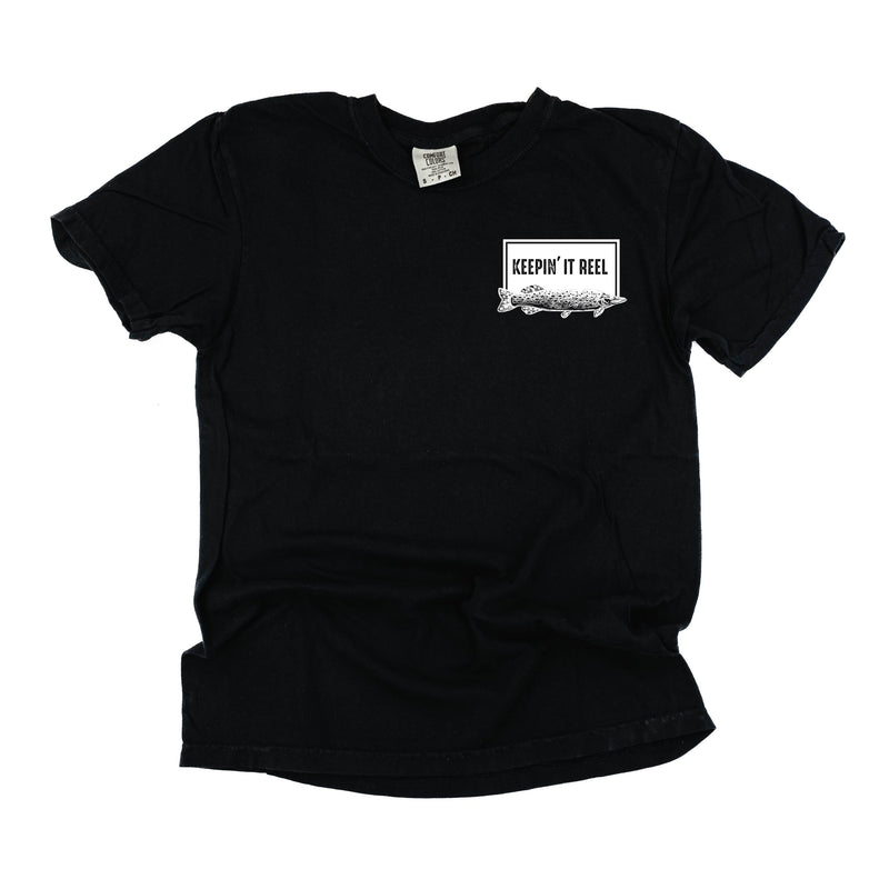 Keepin' It Reel - Fishing Reel (pf&b) - Comfort Colors Tee