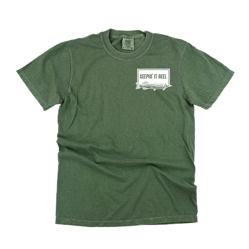 Keepin' It Reel - Fishing Reel (pf&b) - Comfort Colors Tee