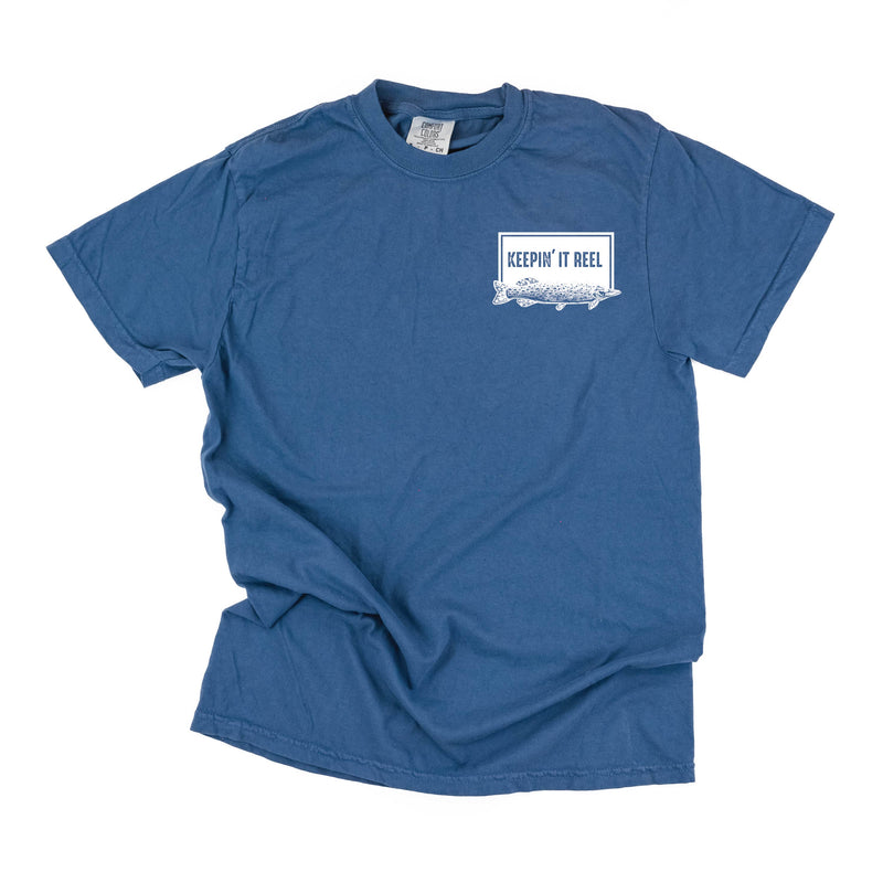 Keepin' It Reel - Fishing Reel (pf&b) - Comfort Colors Tee