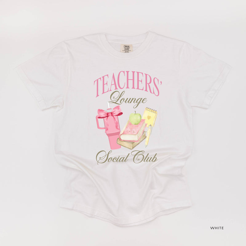 Teachers' Lounge Social Club - Comfort Colors Tee