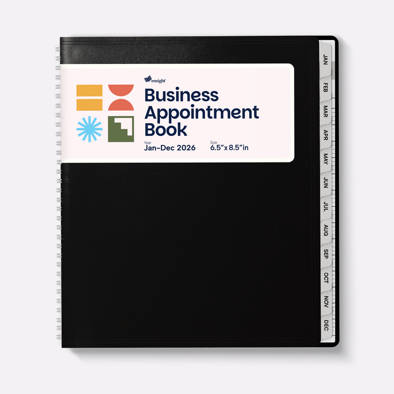 2026 Jan-Dec Appointment Book & Planner