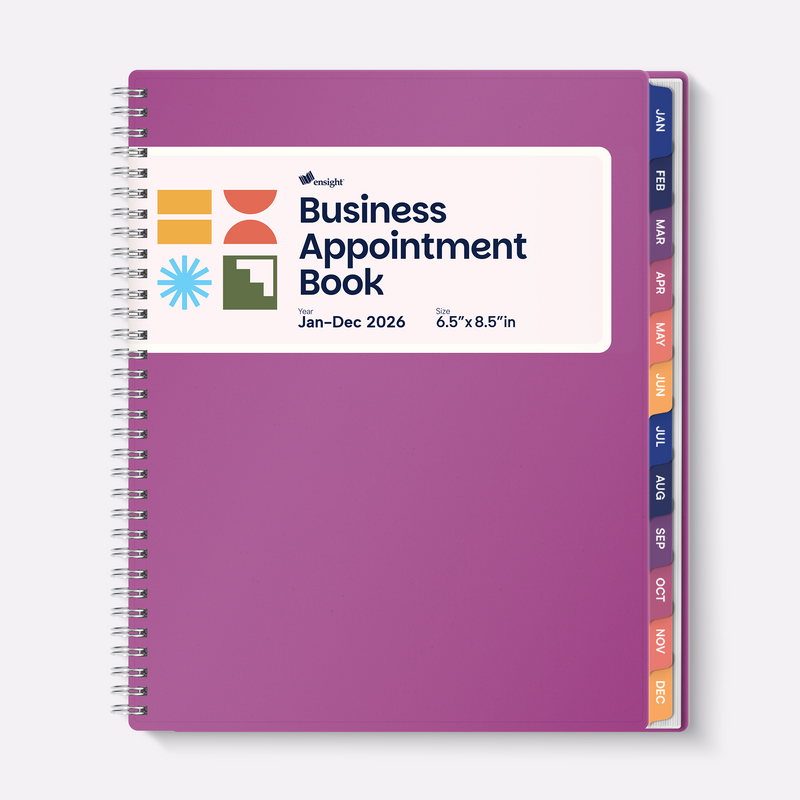 2026 Jan-Dec Appointment Book & Planner