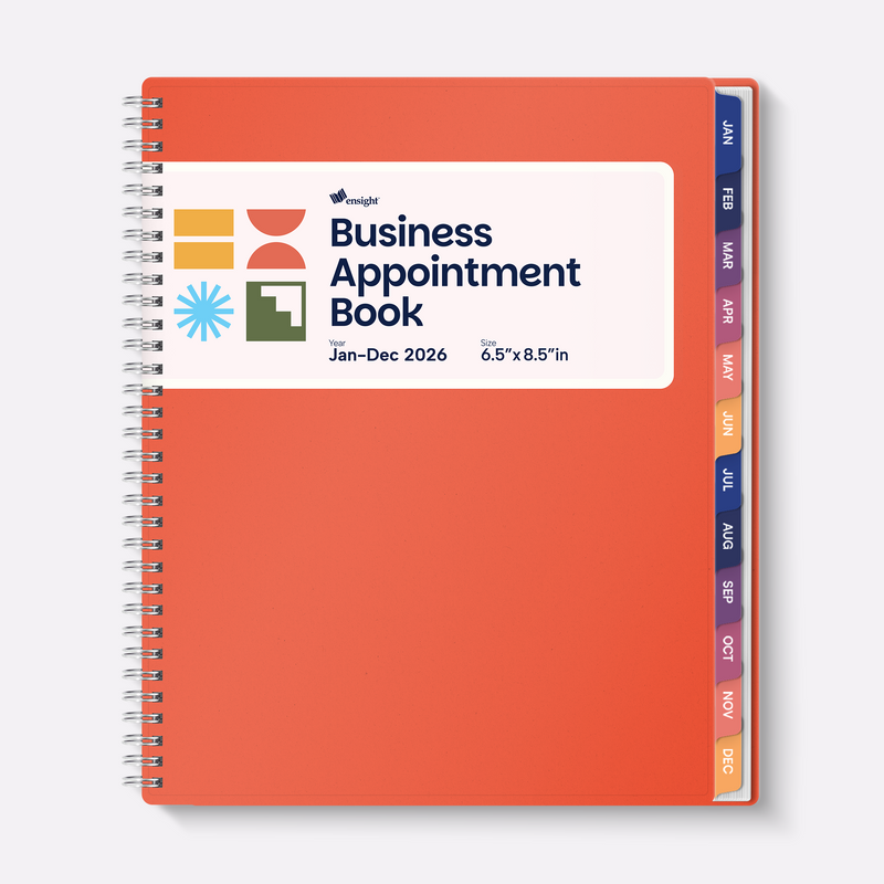2026 Jan-Dec Appointment Book & Planner
