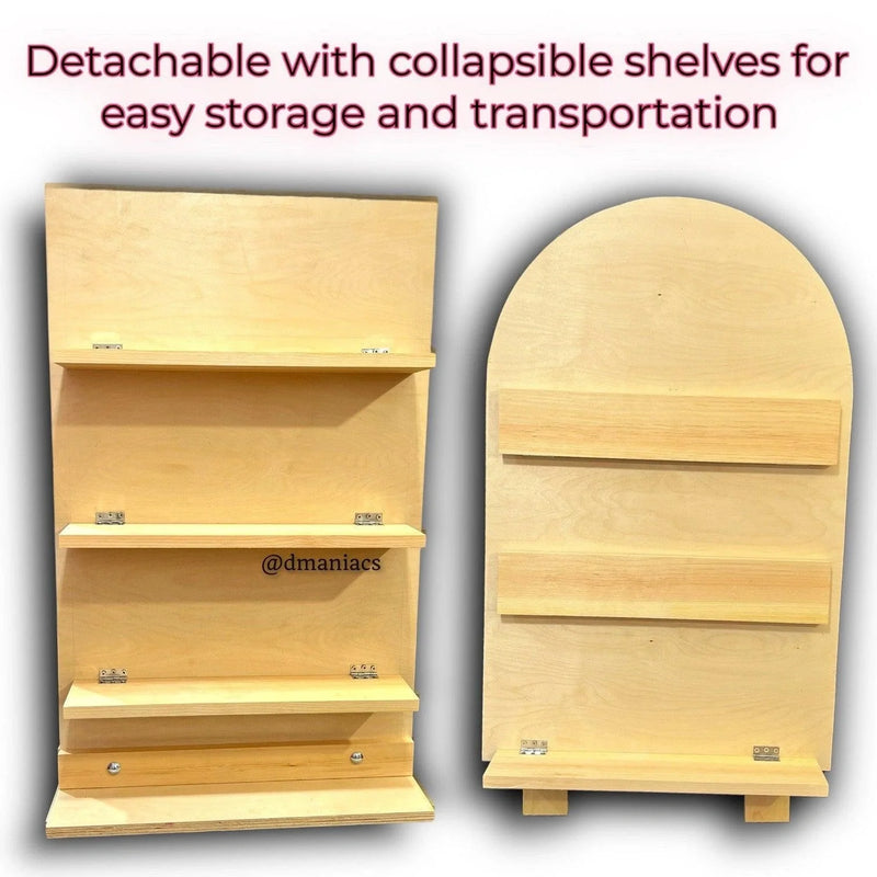 Arch Champagne Wall / Treat Wall Mimosa Bar Stand