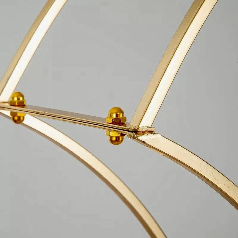 Arched Gold Wedding Table Centerpieces 4-Pack