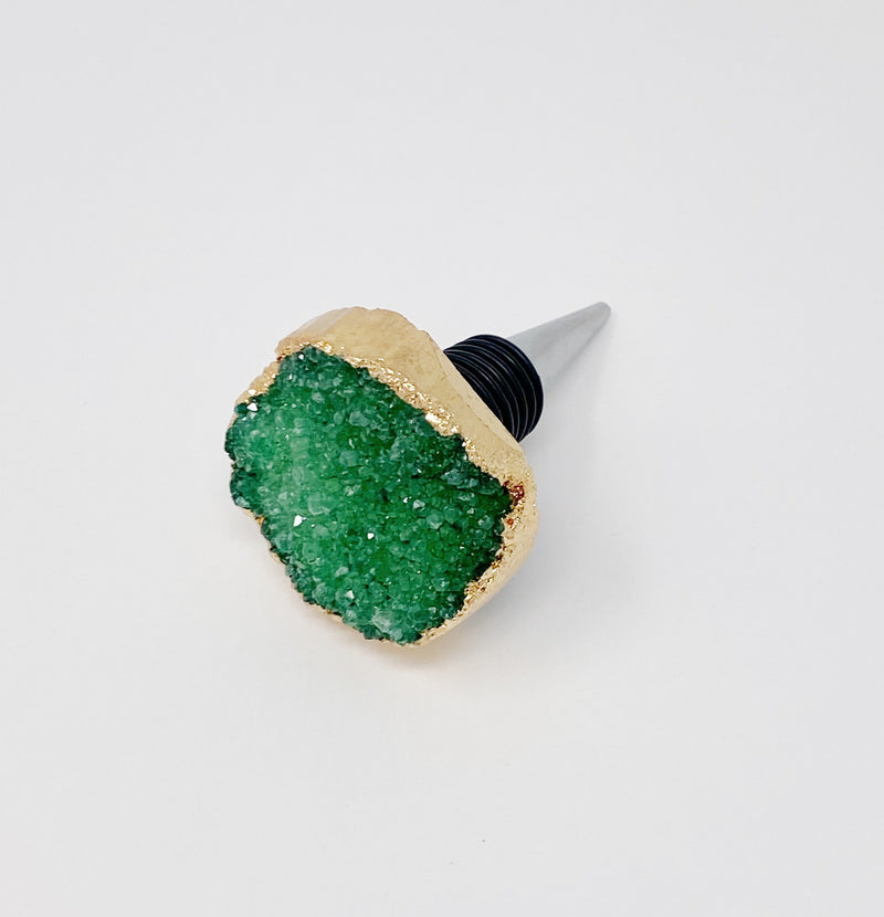 Crystal Mine Natural Stone Wine Stopper