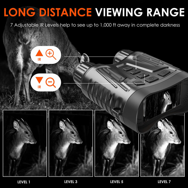 Rexing B1 Pro – 4K IR Night Vision Digital Binocular