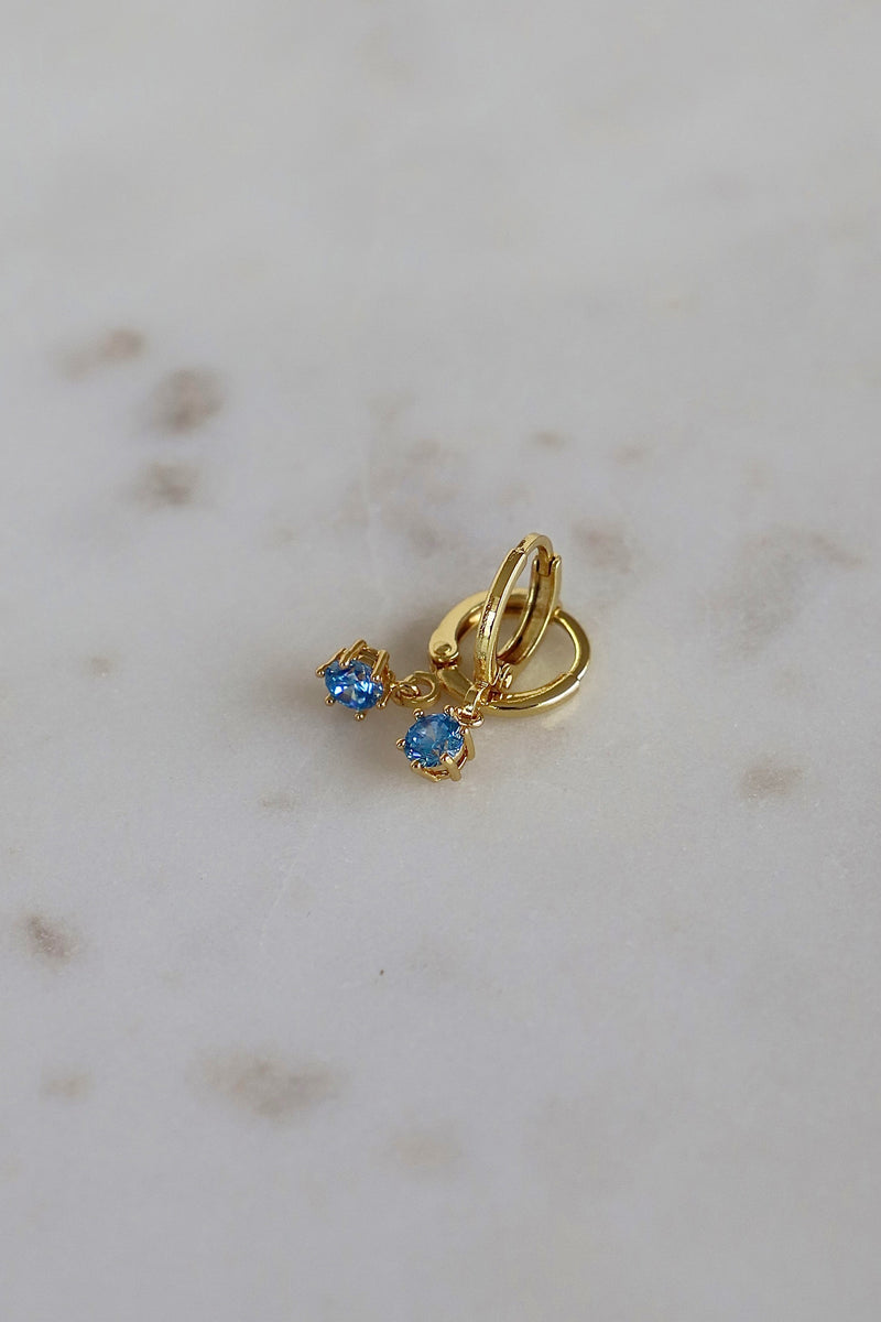 ROUND BIRTHSTONE HUGGIES