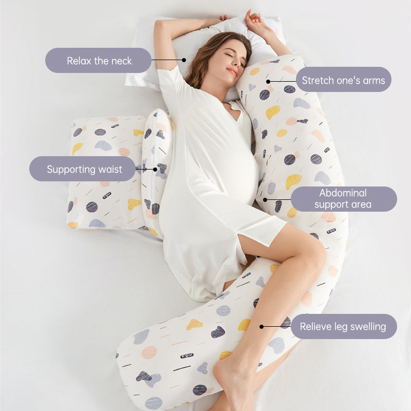 C-Shaped Maternity Pregnancy Body Pillow for Breastfeeding