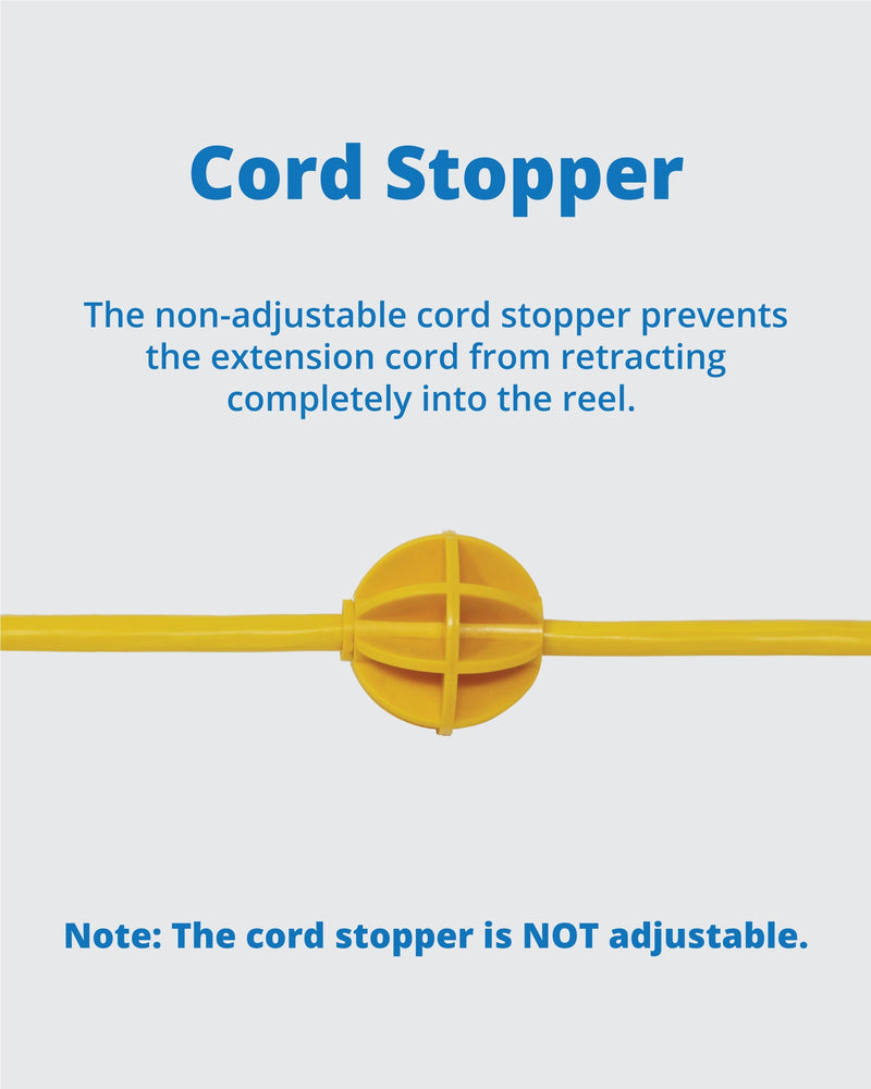 30ft Retractable Extension Cord Reel