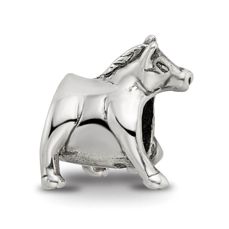 Sterling Silver Horse Bead Charm