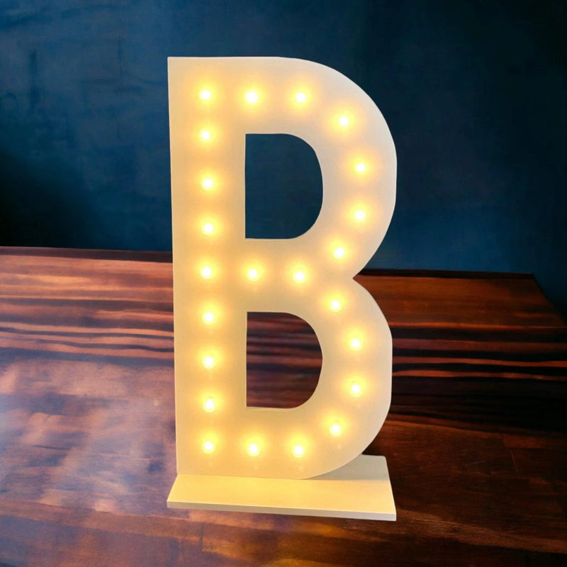 BABY 3ft & 4ft Tall Marquee Light Up Letters
