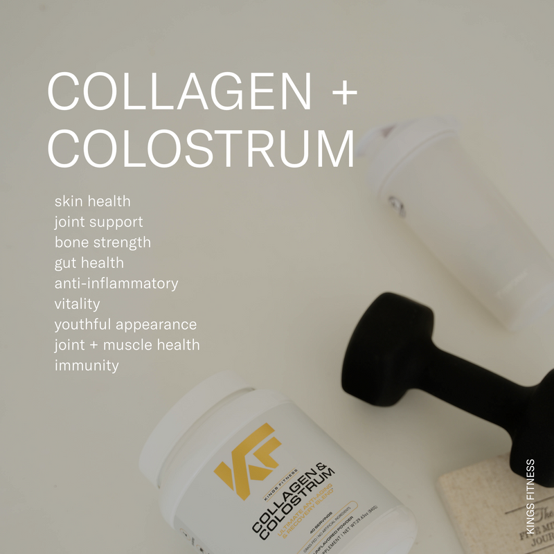 Collagen and Colostrum: Anti Aging and Recovery Blend