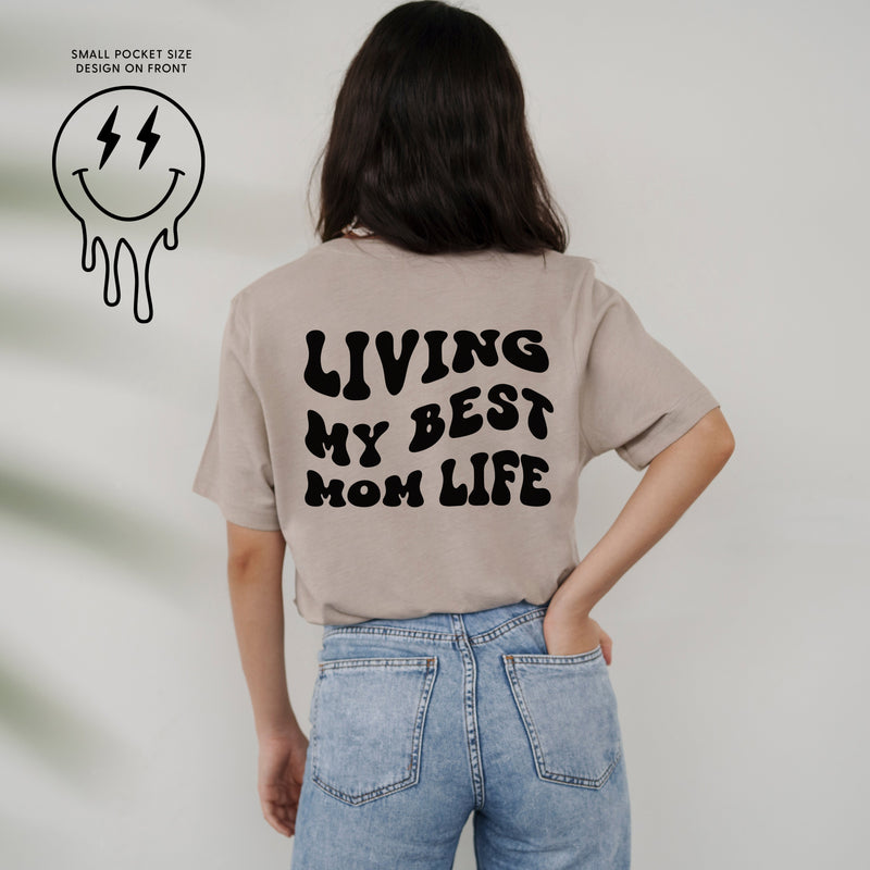 Living My Best Mom Life - (w/ Melty Lightning Eyes)  - Unisex Tee