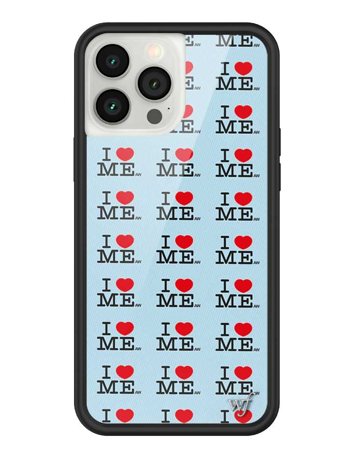 I Heart Me iPhone Case | Blue