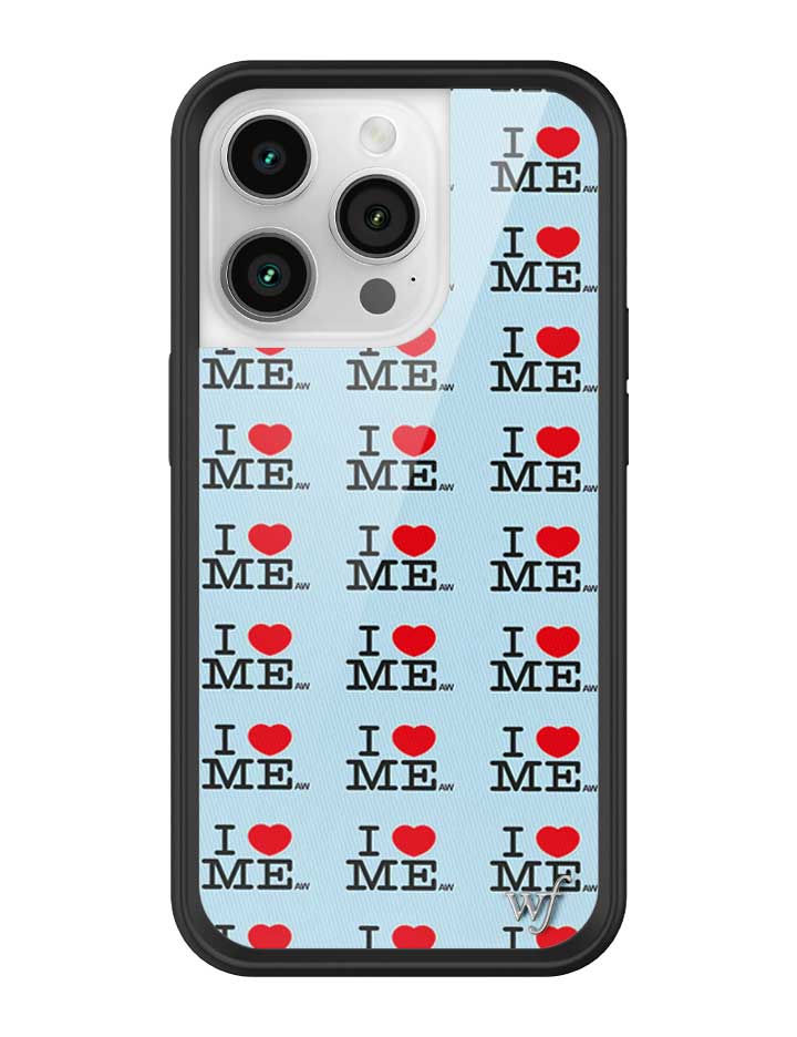 I Heart Me iPhone Case | Blue