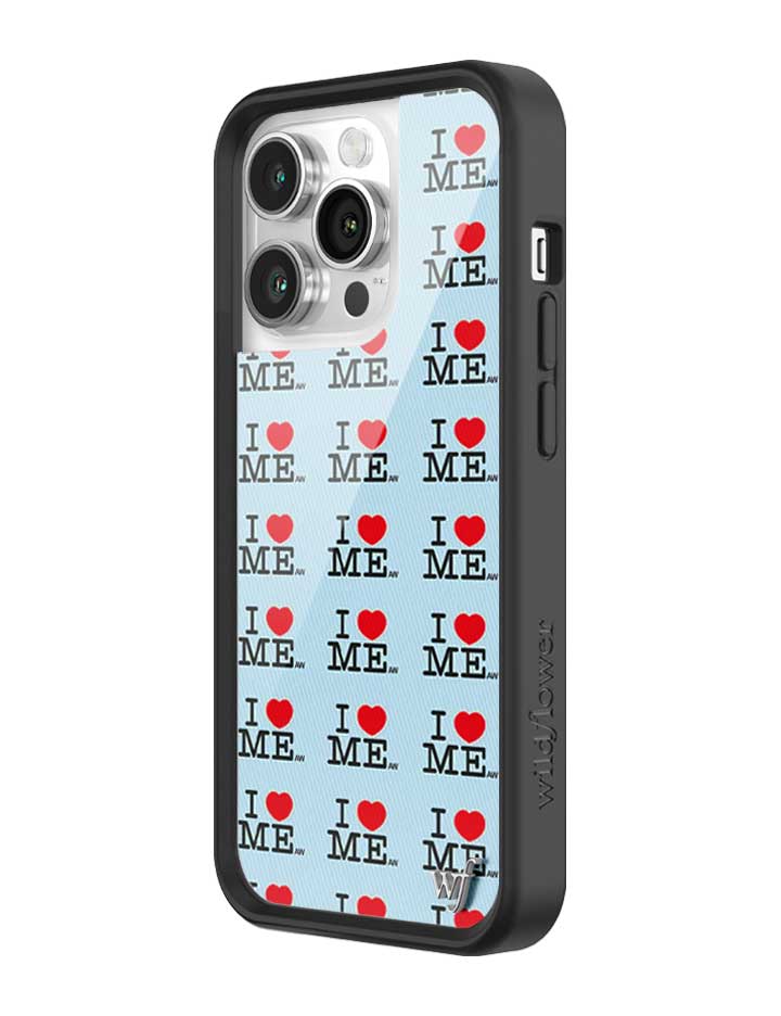 I Heart Me iPhone Case | Blue