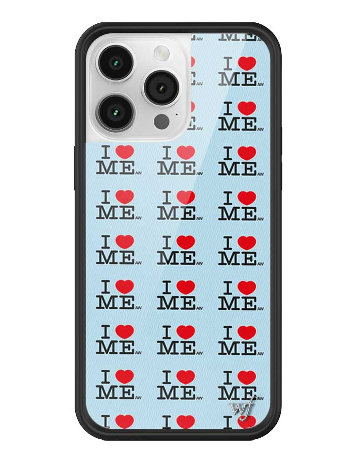 I Heart Me iPhone Case | Blue