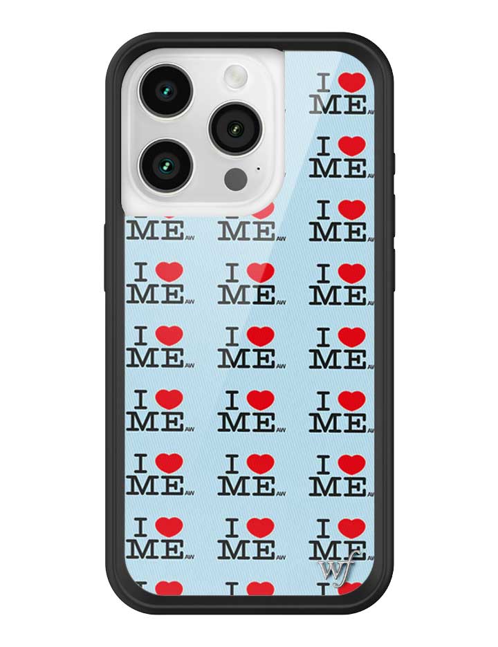 I Heart Me iPhone Case | Blue