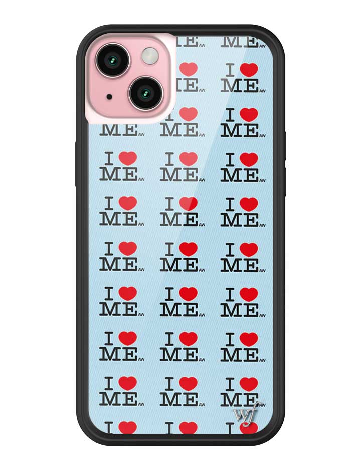 I Heart Me iPhone Case | Blue
