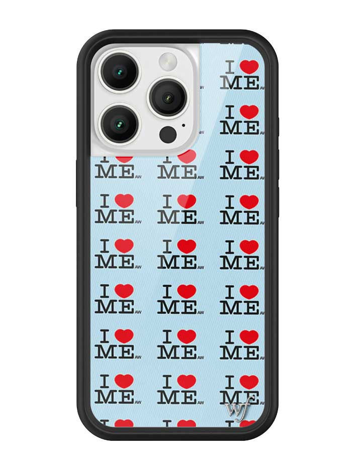 I Heart Me iPhone Case | Blue