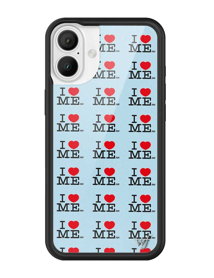 I Heart Me iPhone Case | Blue
