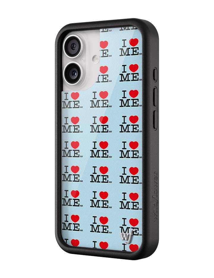 I Heart Me iPhone Case | Blue