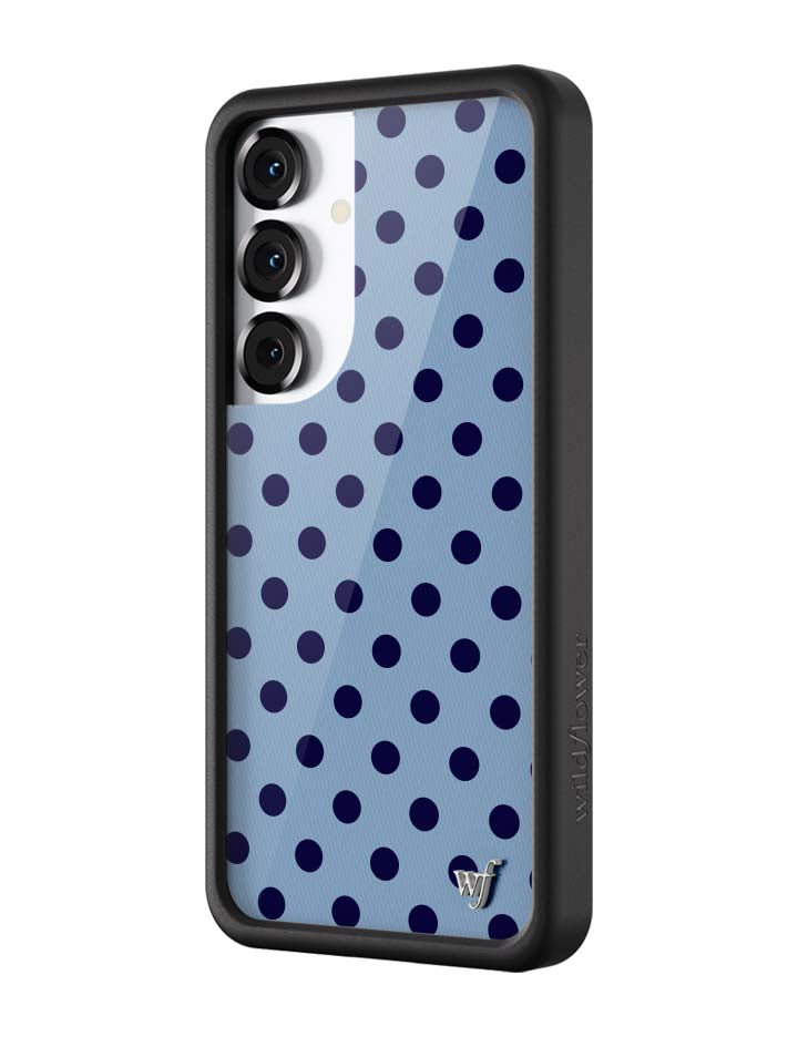 Polka Dot | Blue and Navy Blue Samsung Galaxy Case