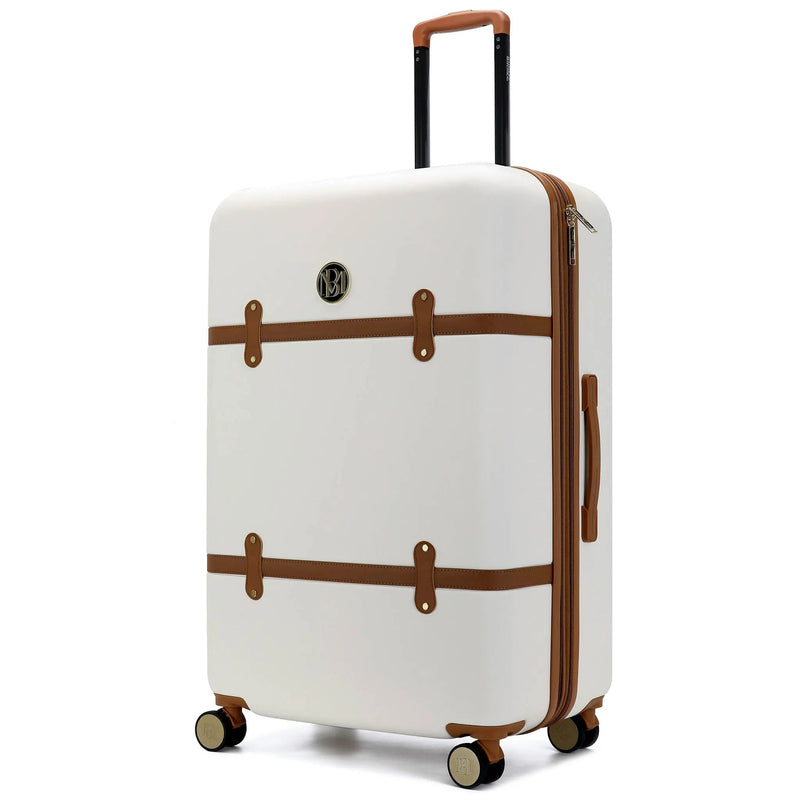 Grace Expandable 25" Medium Checked Retro Suitcase