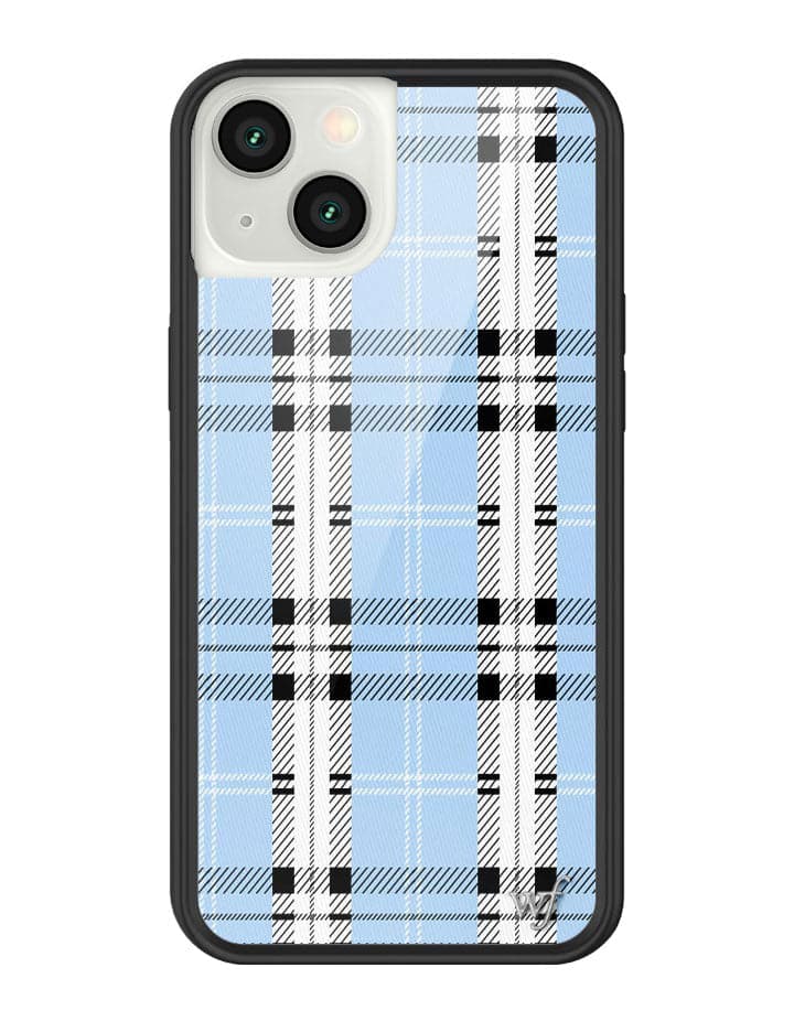 Plaid | Blue iPhone Case